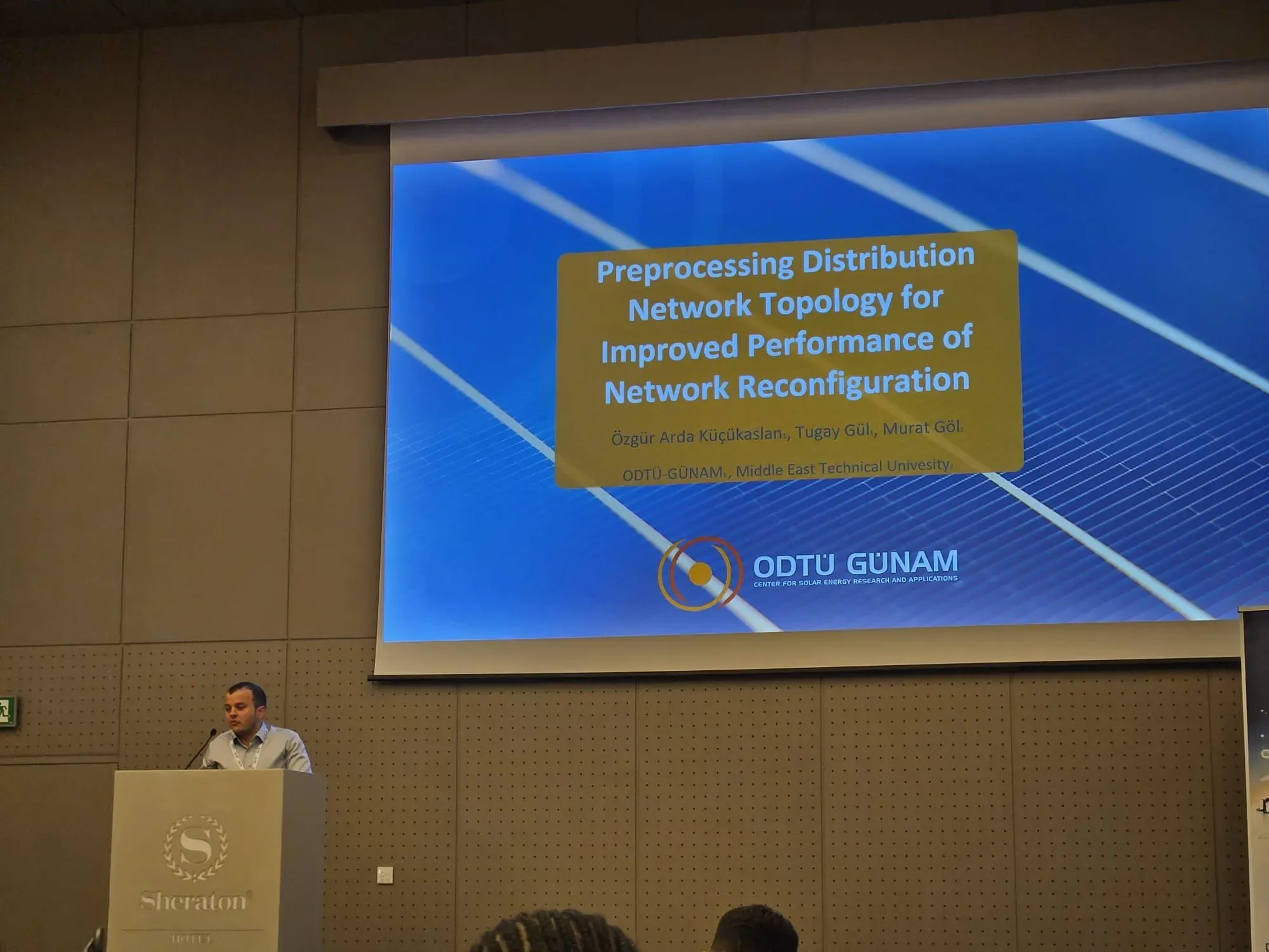 ODTÜ-GÜNAM Presented at Smart Grid Technologies Europe 2024