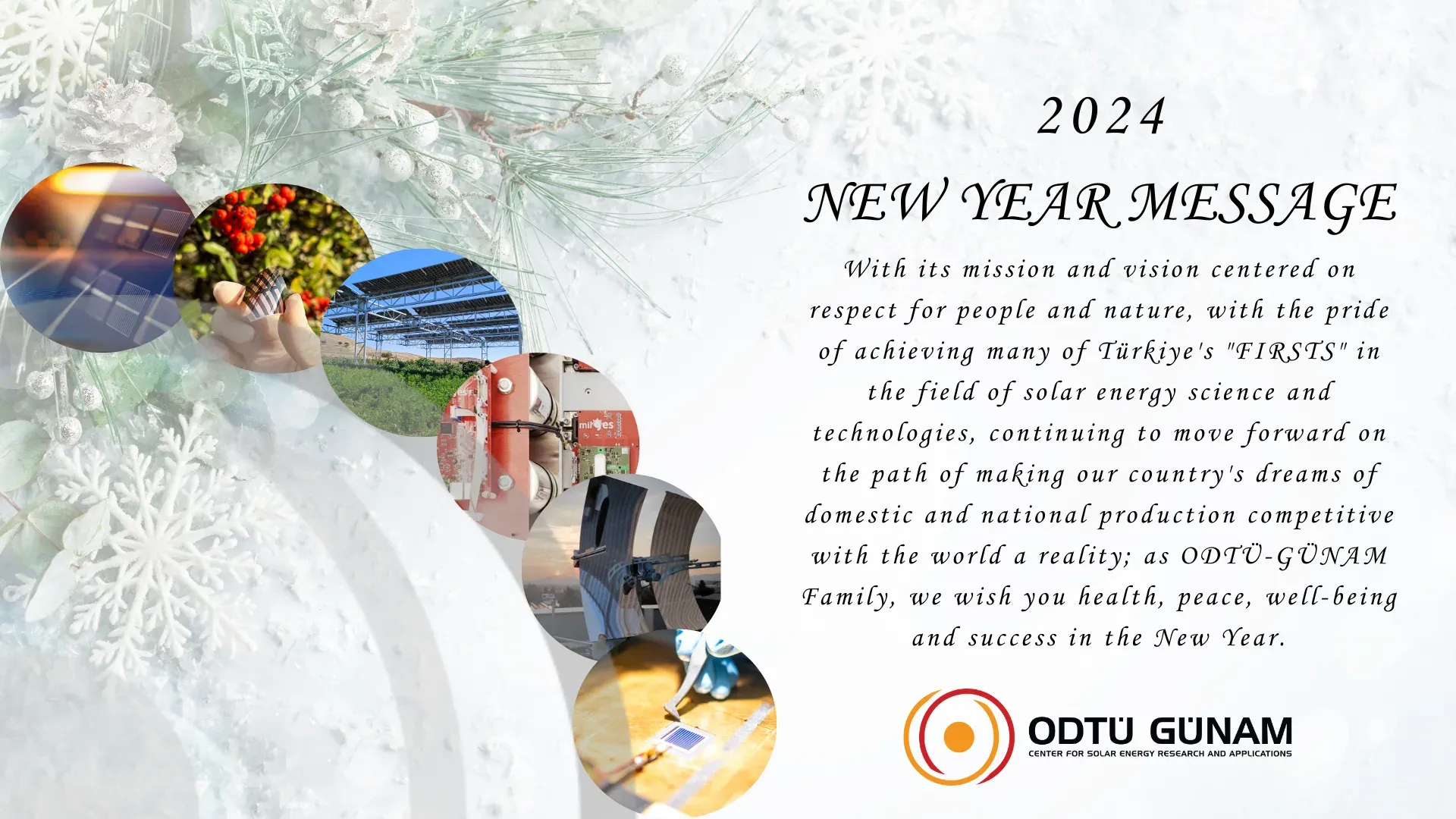 2024 New Year Message