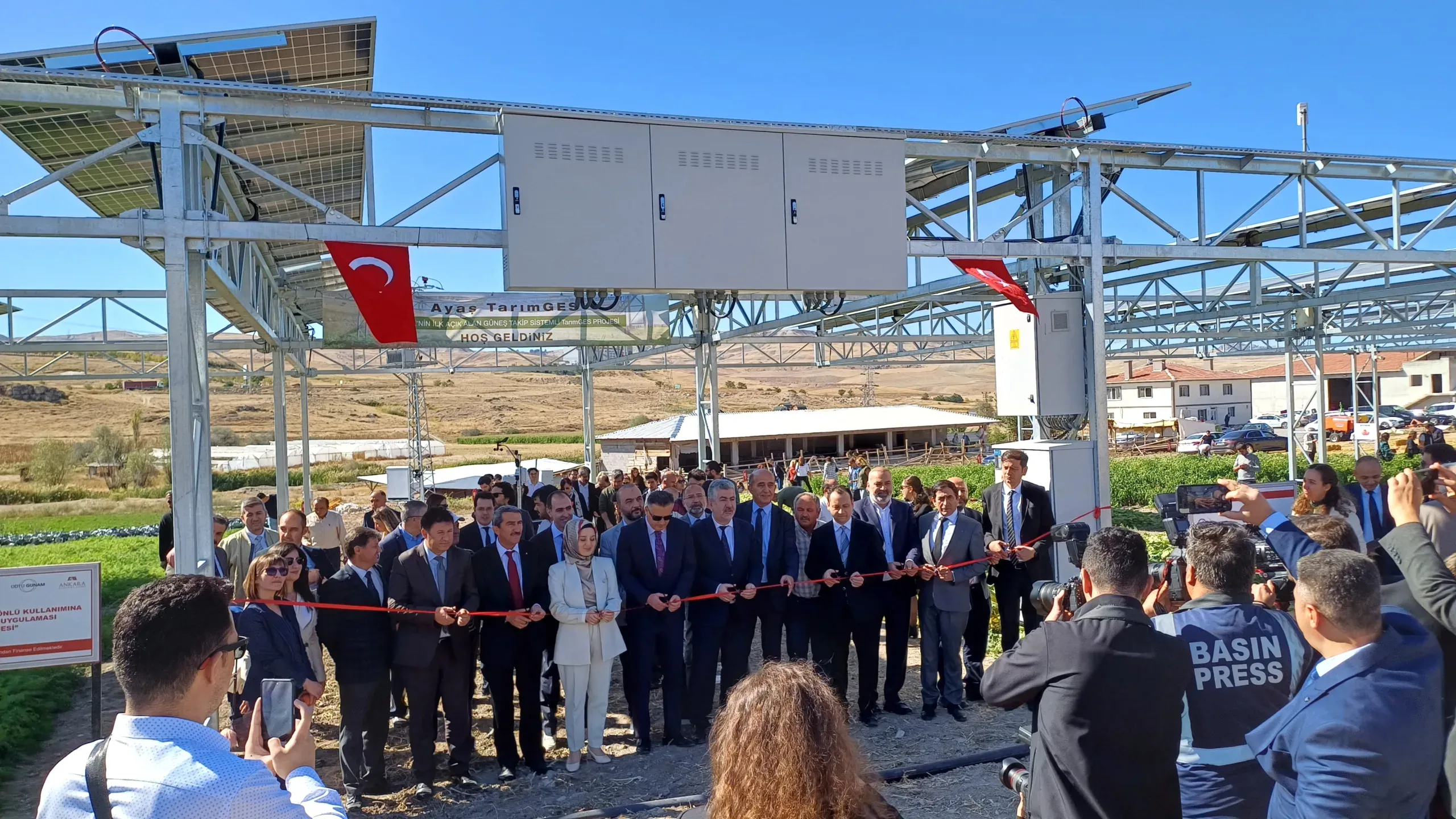 Ayaş TarımGES Açılışı